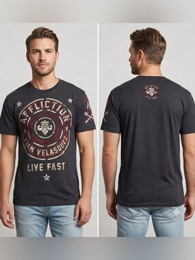 AFFLICTION x Live Fast • Super Soft Tee / Men’s Medium NWOT